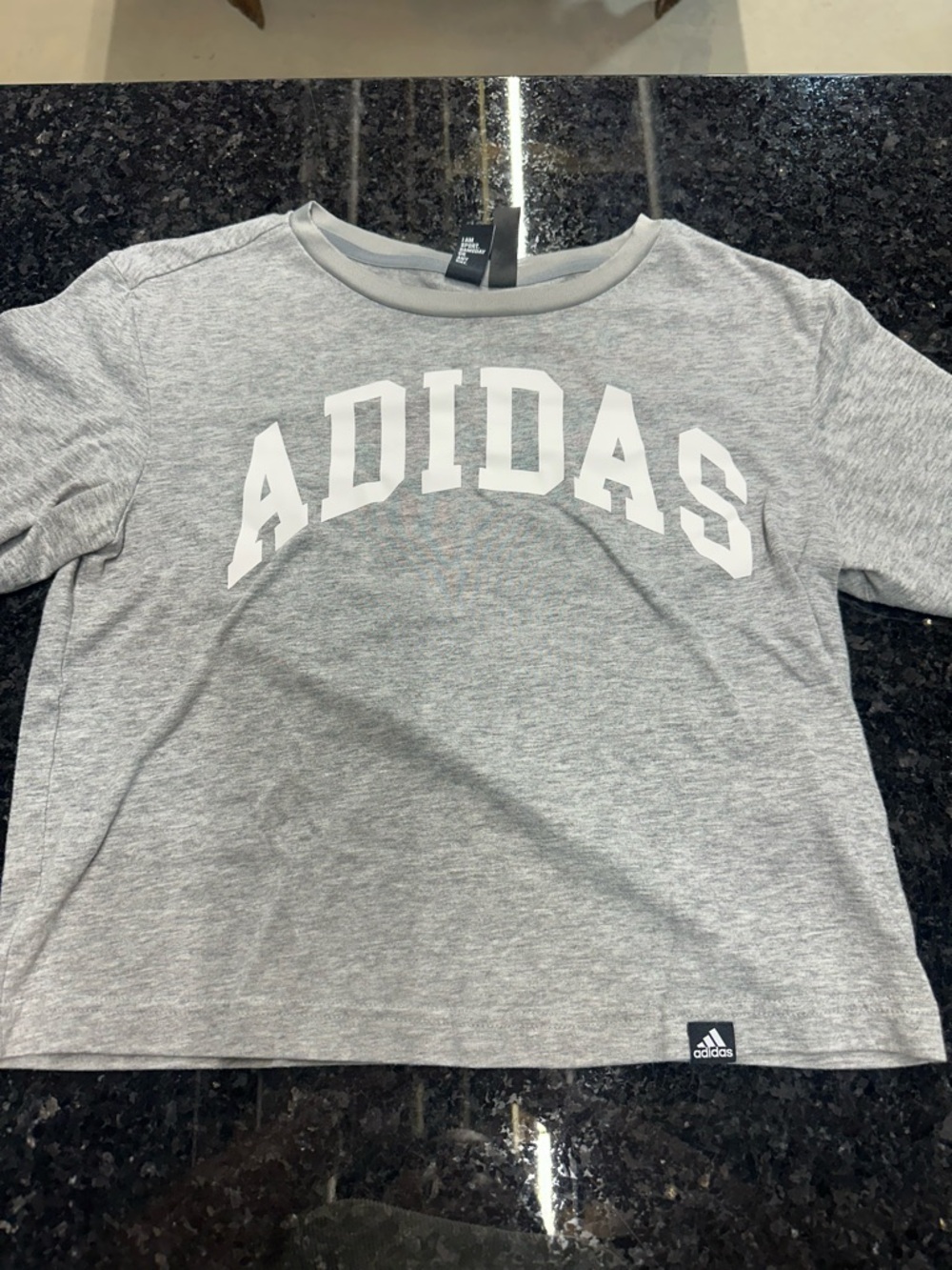 Women’s Adidas Gray Short-Sleeve Tee